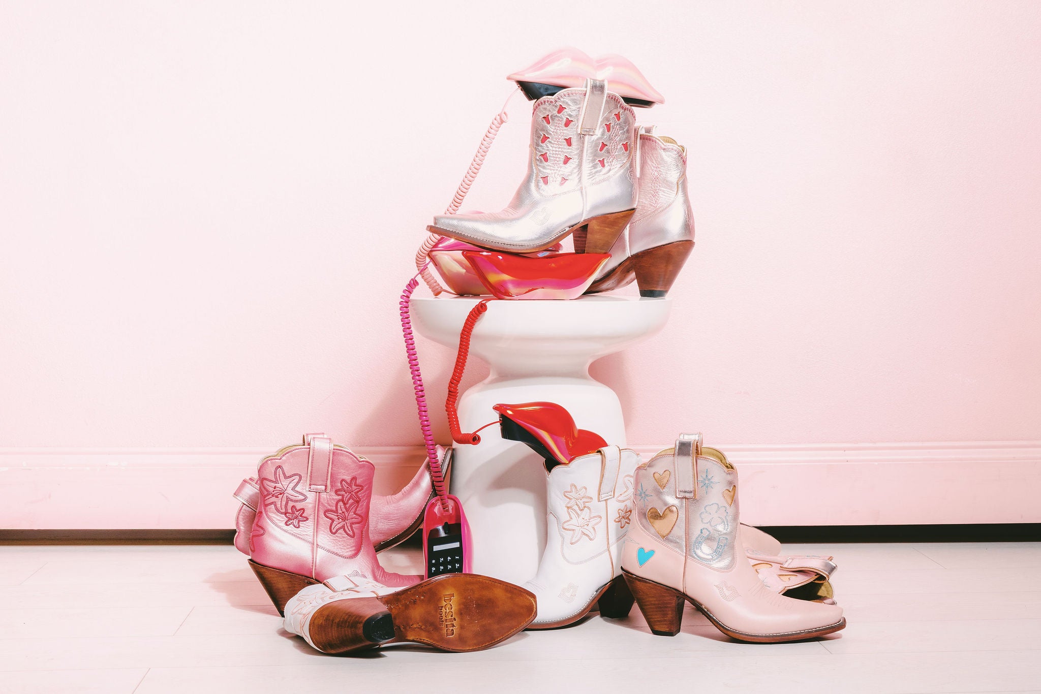 Lucky Boot Peachwhip/Rose Gold Women’s Cowboy Boots | Besita Boots