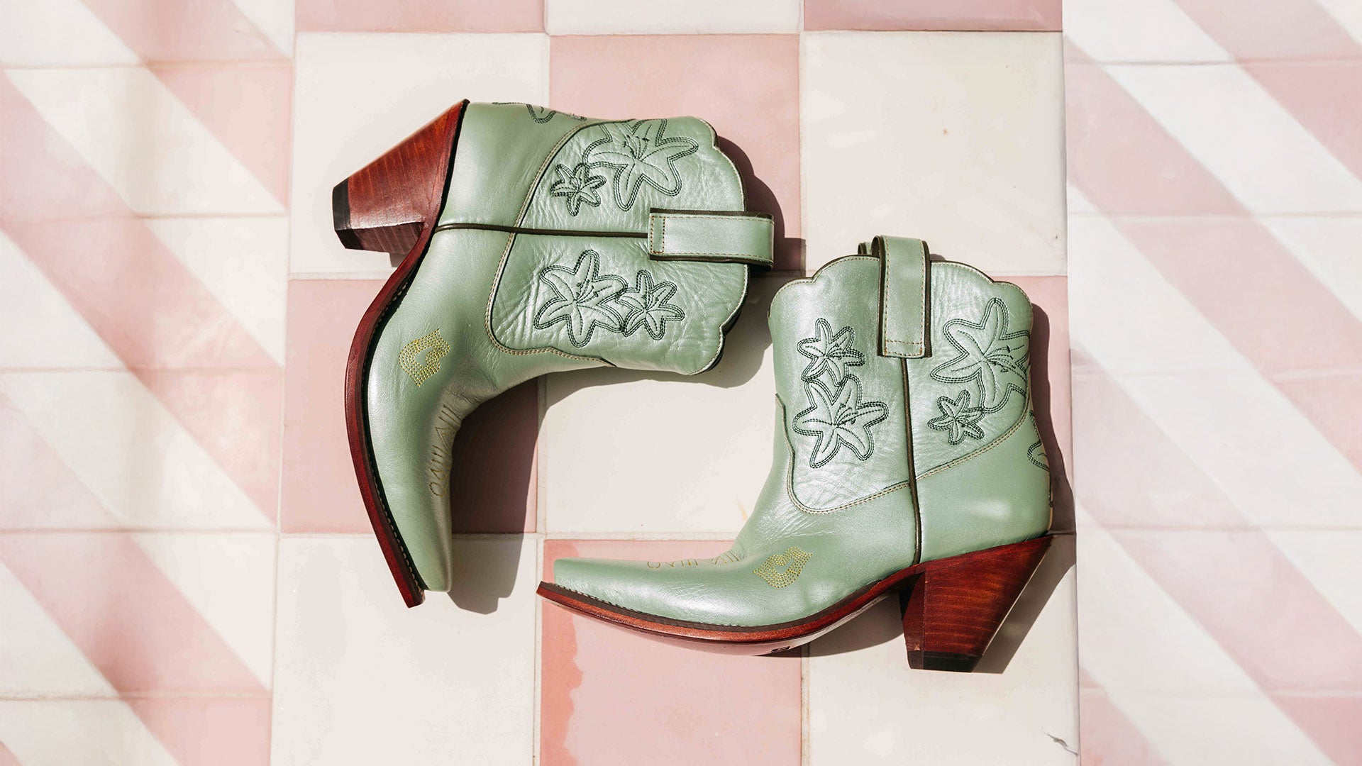 Bliss Boot Misty Green Women’s Cowboy Boots | Besita Boots