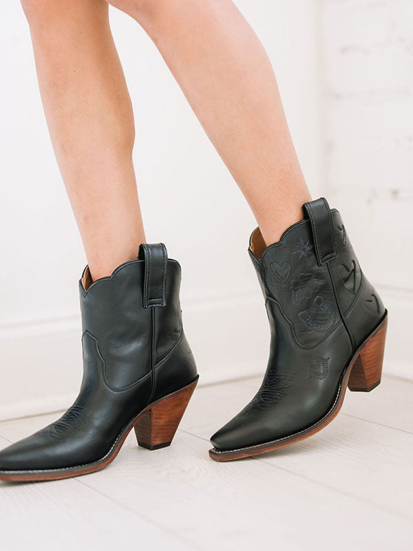 Lucky Boot Black Women’s Cowboy Boots | Besita Boots