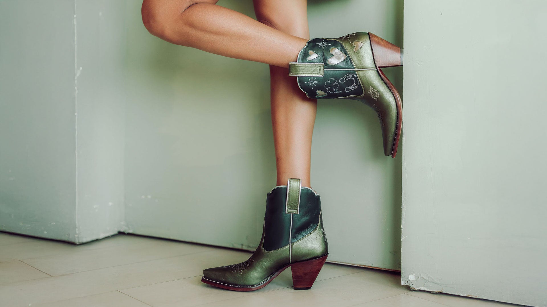 Lucky Boot Olive Women’s Cowboy Boots | Besita Boots