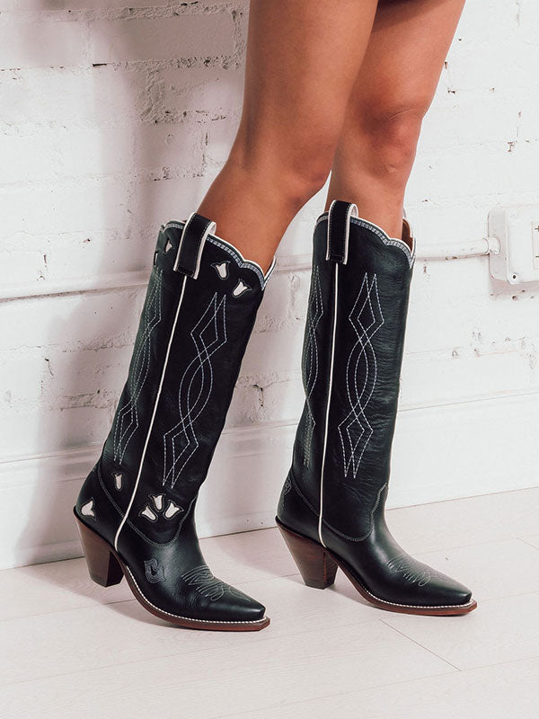 Sunny Boot Black Women’s Cowboy Boots | Besita Boots
