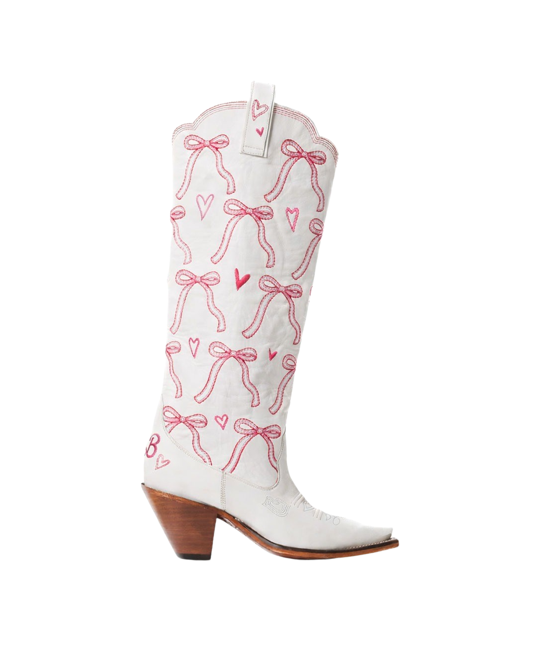 Barbie Chic - White/Pink | Women's Cowboy Boots | Besita Boots