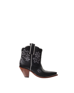Bliss Boot Black/White Women’s Cowboy Boots | Besita Boots