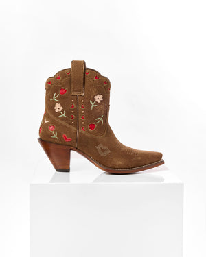 Bloom Boot - Sandy Suede | Women's Cowboy Boots | Besita Boots