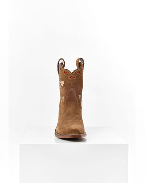 Bloom Boot - Sandy Suede | Women's Cowboy Boots | Besita Boots