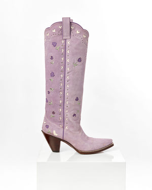 Flora Boot - Lavender | Women's Cowboy Boots | Besita Boots