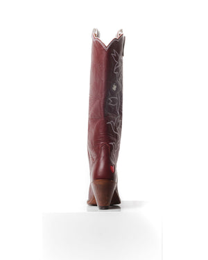 Honey Boot Wine/White Women’s Cowboy Boots | Besita Boots