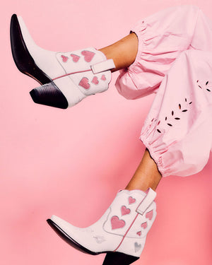 Lucky Bootie - Blush Crush | Women's Cowboy Boots | Besita Boots