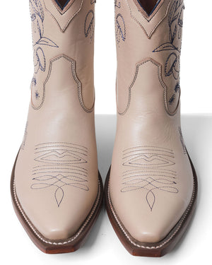 Mystical Boot Mushroom/Navy Women’s Cowboy Boots | Besita Boots