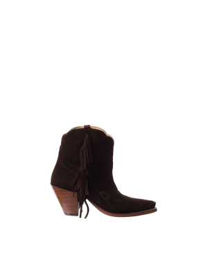 Spirit Boot Chocolate Suede Women’s Cowboy Boots | Besita Boots