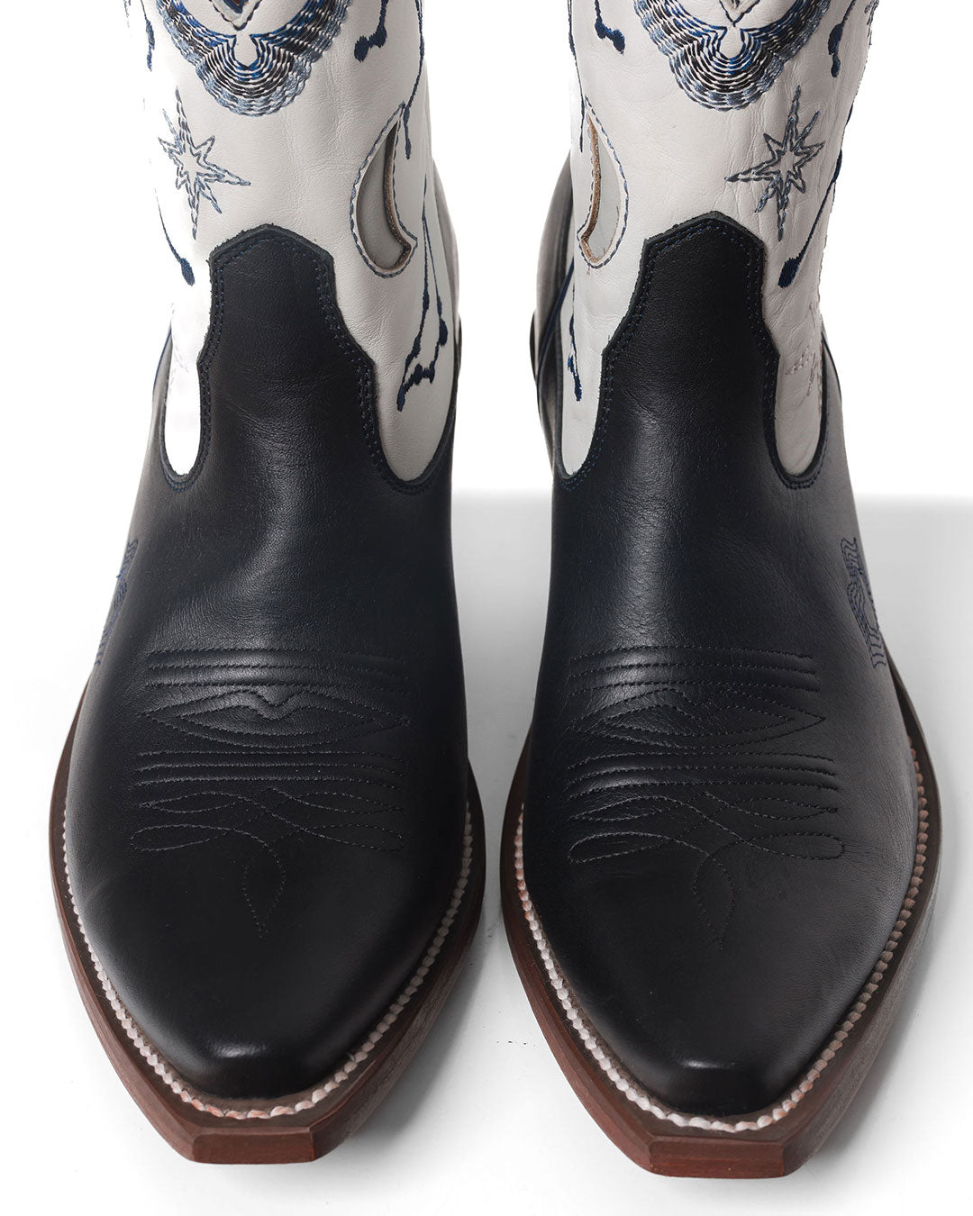Starlet Boot Black/White Women’s Cowboy Boots | Besita Boots