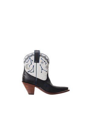 Starlet Boot Metallic Silver/White Women’s Cowboy Boots | Besita Boots