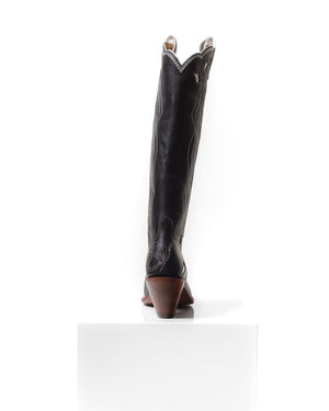 Sunny Boot Black/White Women’s Cowboy Boots | Besita Boots