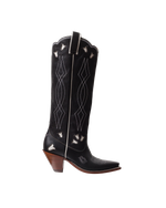 Sunny Boot Black/White Women’s Cowboy Boots | Besita Boots