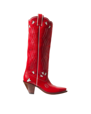 Sunny Boot Red/White Women’s Cowboy Boots | Besita Boots
