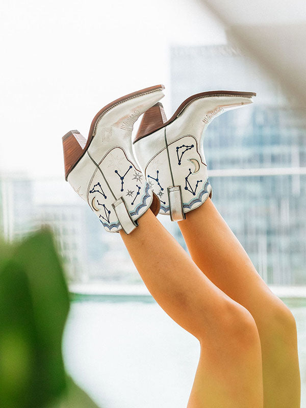 Starlet Boot Silver Women’s Cowboy Boots | Besita Boots