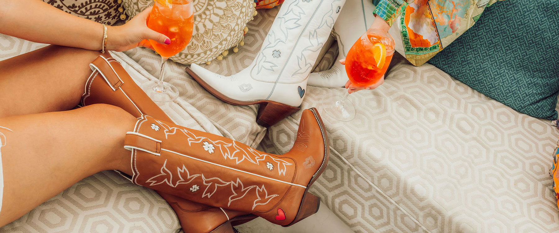 Honey Boot Sierra/White | Women's Cowboy Boots | Besita Boots