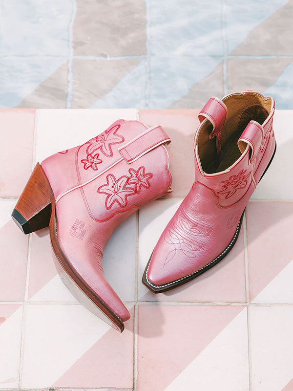 Bliss Boot Metallic Raspberry/Fuschia Women’s Cowboy Boots | Besita Boots