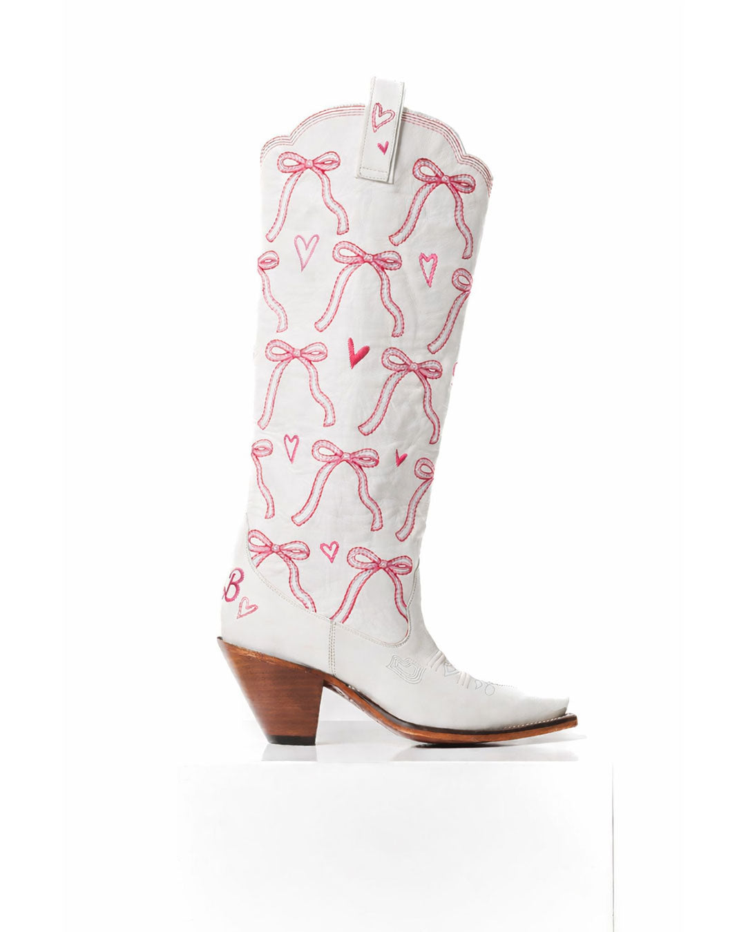 Barbie Chic - White/Pink | Women's Cowboy Boots | Besita Boots