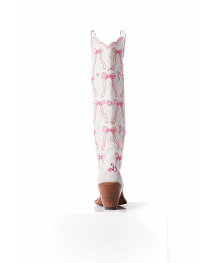 Barbie Chic - White/Pink | Women's Cowboy Boots | Besita Boots