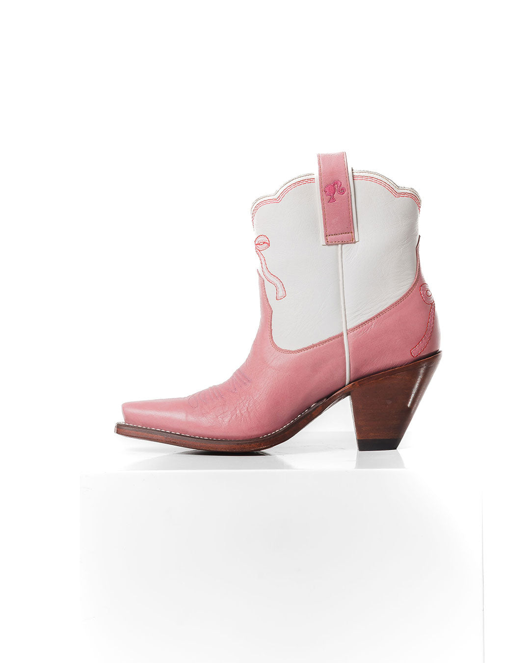 Barbie - Glam Pink/White | Women's Cowboy Boots | Besita Boots
