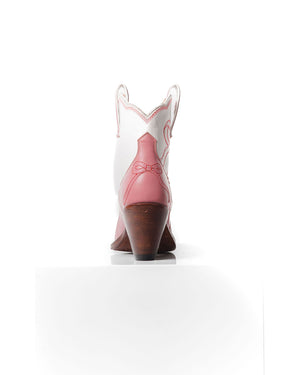 Barbie - Glam Pink/White | Women's Cowboy Boots | Besita Boots