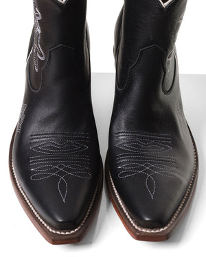 Bliss Boot Black/White Women’s Cowboy Boots | Besita Boots