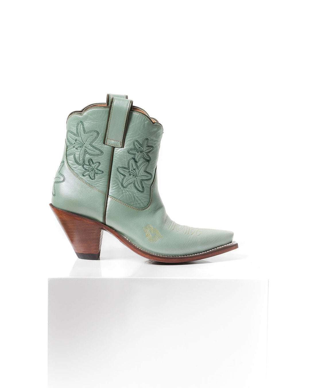 Bliss Boot Metallica Misty Green Women’s Cowboy Boots | Besita Boots