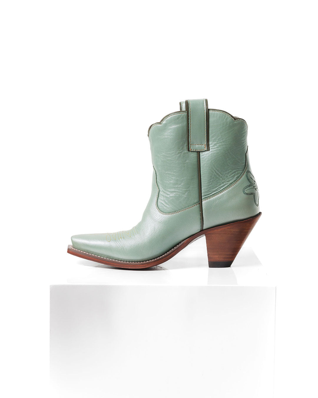 Bliss Boot Metallica Misty Green Women’s Cowboy Boots | Besita Boots