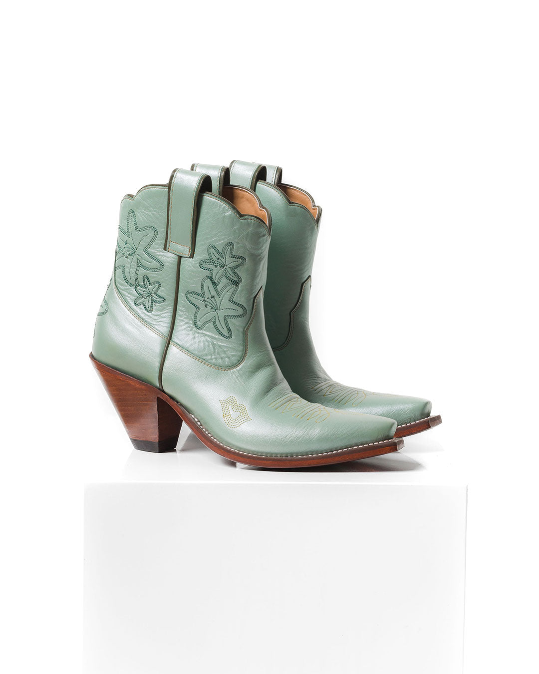 Bliss Boot Metallica Misty Green Women’s Cowboy Boots | Besita Boots