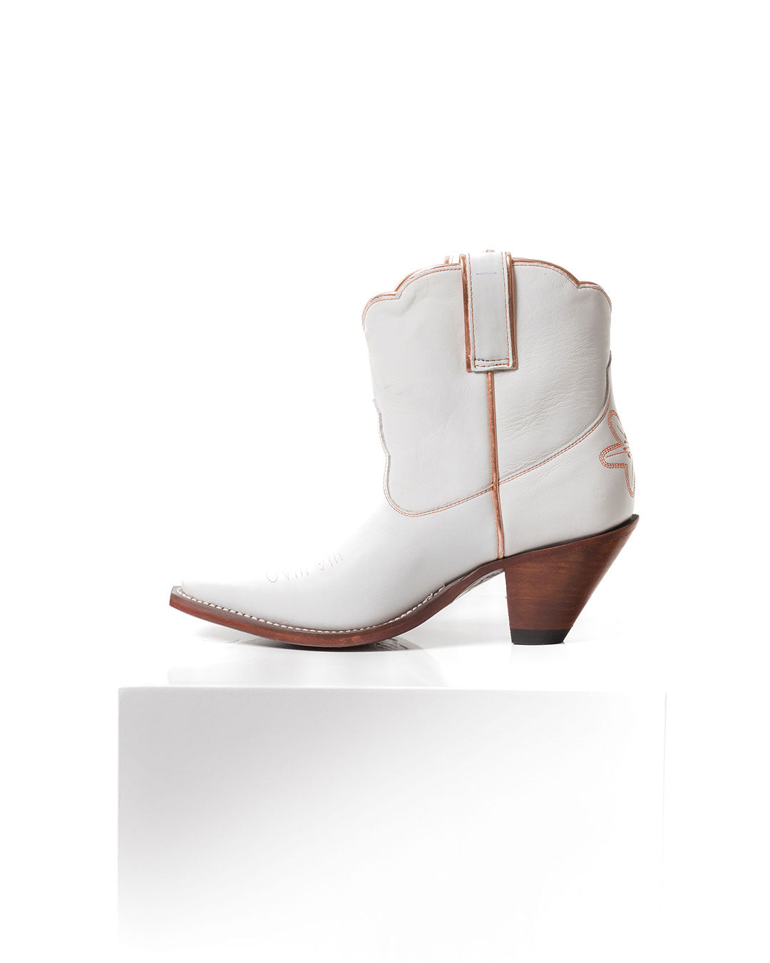 Bliss Boot White/Apricot Women’s Cowboy Boots | Besita Boots