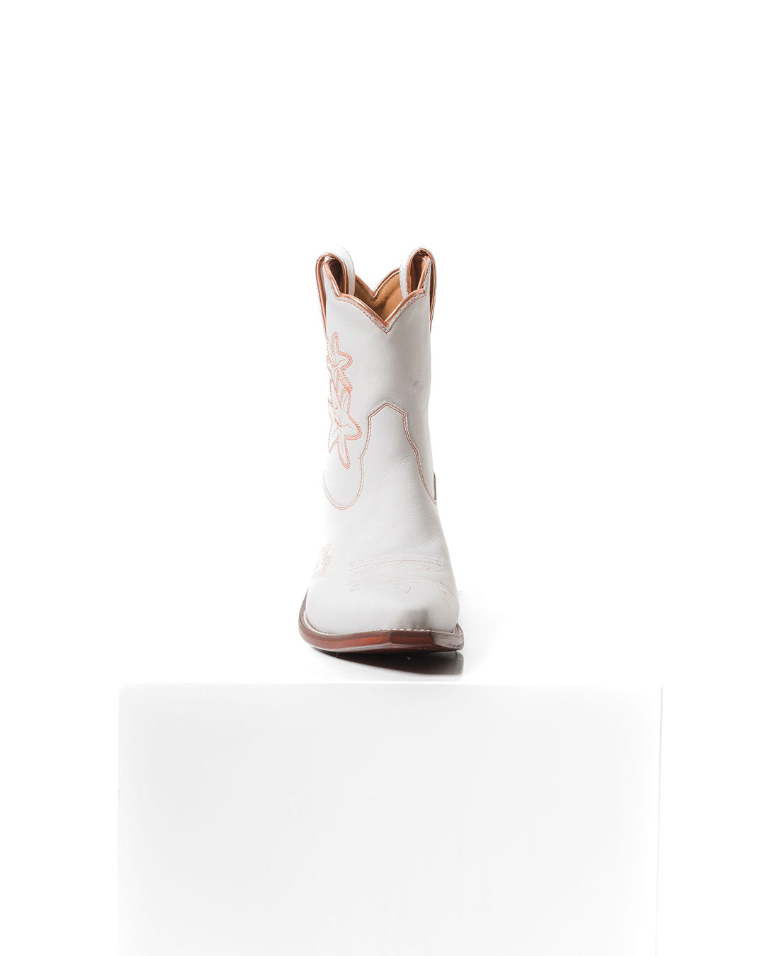 Bliss Boot White/Apricot Women’s Cowboy Boots | Besita Boots
