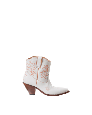 Bliss Boot White/Apricot Women’s Cowboy Boots | Besita Boots