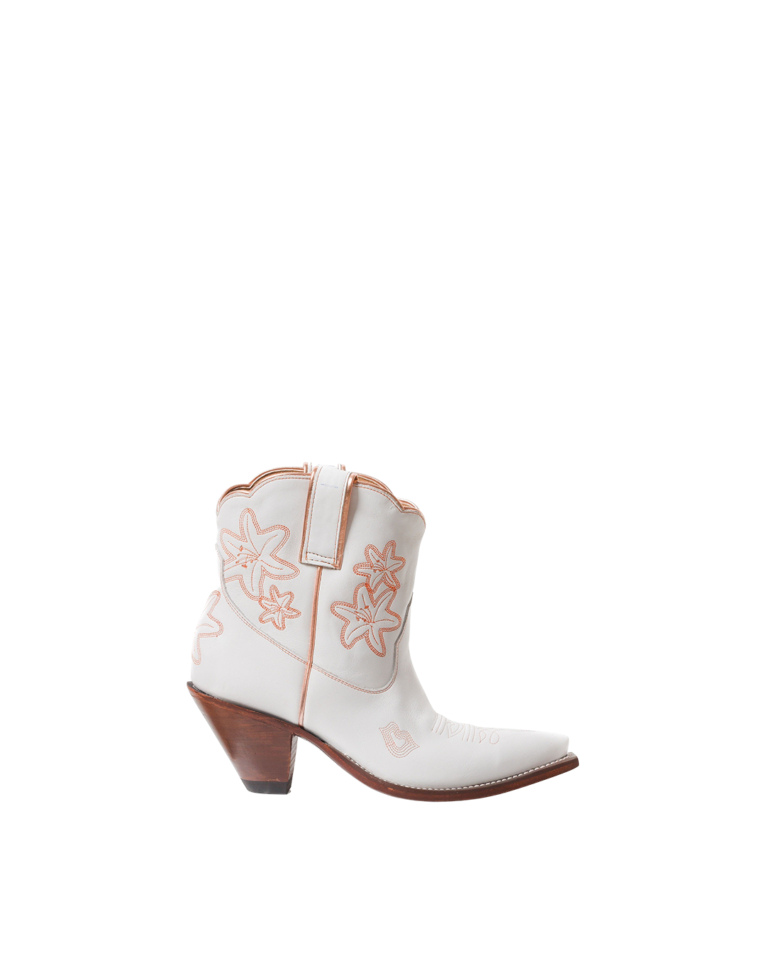 Bliss Boot White/Apricot Women’s Cowboy Boots | Besita Boots