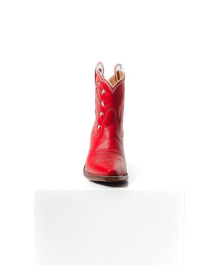 Bright Boot Red/White Women’s Cowboy Boots | Besita Boots