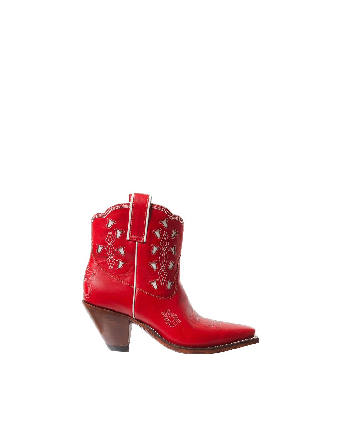 Bright Boot Red/White Women’s Cowboy Boots | Besita Boots