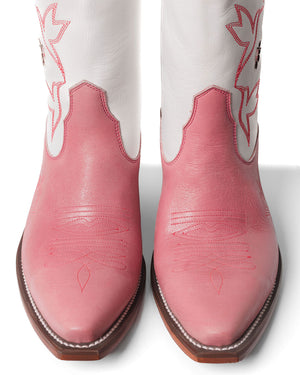 Honey Boot Rose/White/Red Women’s Cowboy Boots | Besita Boots