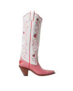 Honey Boot Rose/White/Red Women’s Cowboy Boots | Besita Boots