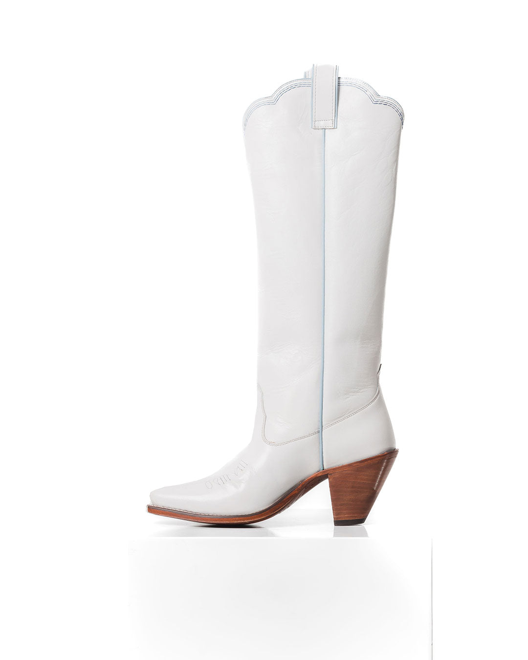 Honey Boot White/Iceblue Women’s Cowboy Boots | Besita Boots