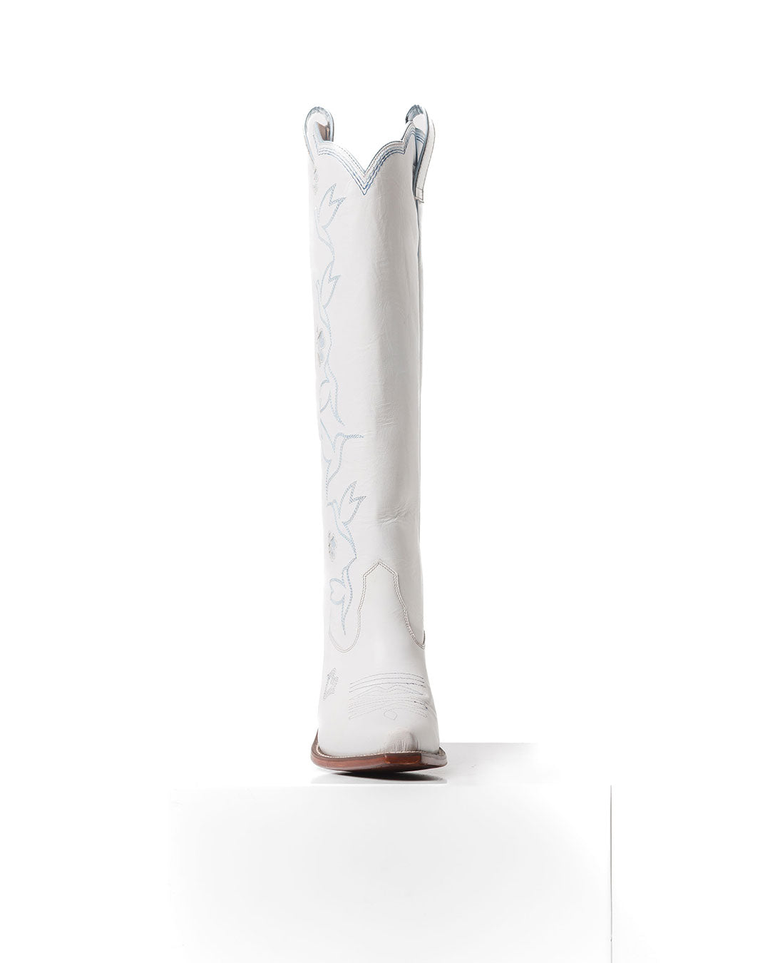 Honey Boot White/Iceblue Women’s Cowboy Boots | Besita Boots