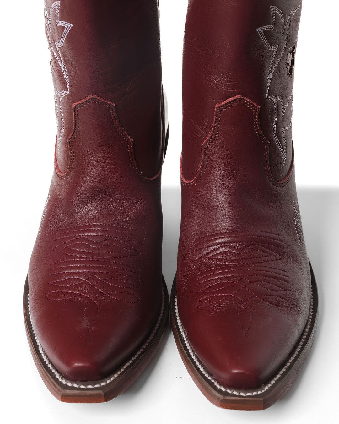 Honey Boot Wine/White Women’s Cowboy Boots | Besita Boots