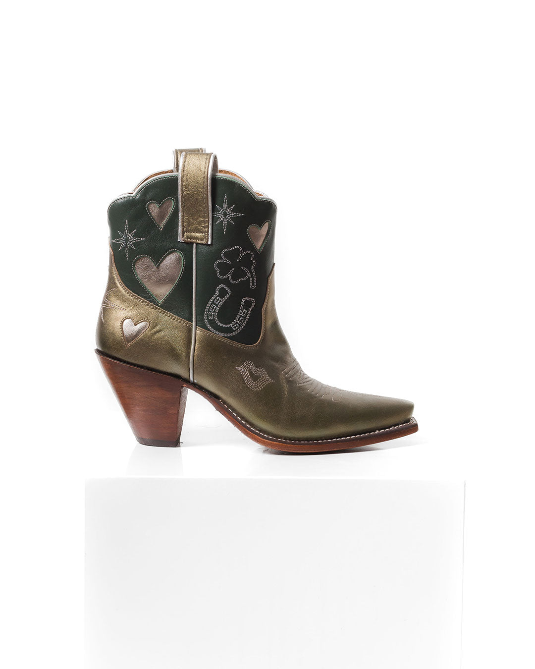 Lucky Boot Olive/Forest Moss Women’s Cowboy Boots | Besita Boots