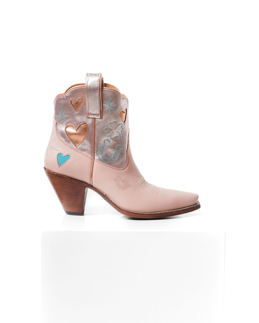 Lucky Boot Peachwhip/Rose Gold Women’s Cowboy Boots | Besita Boots