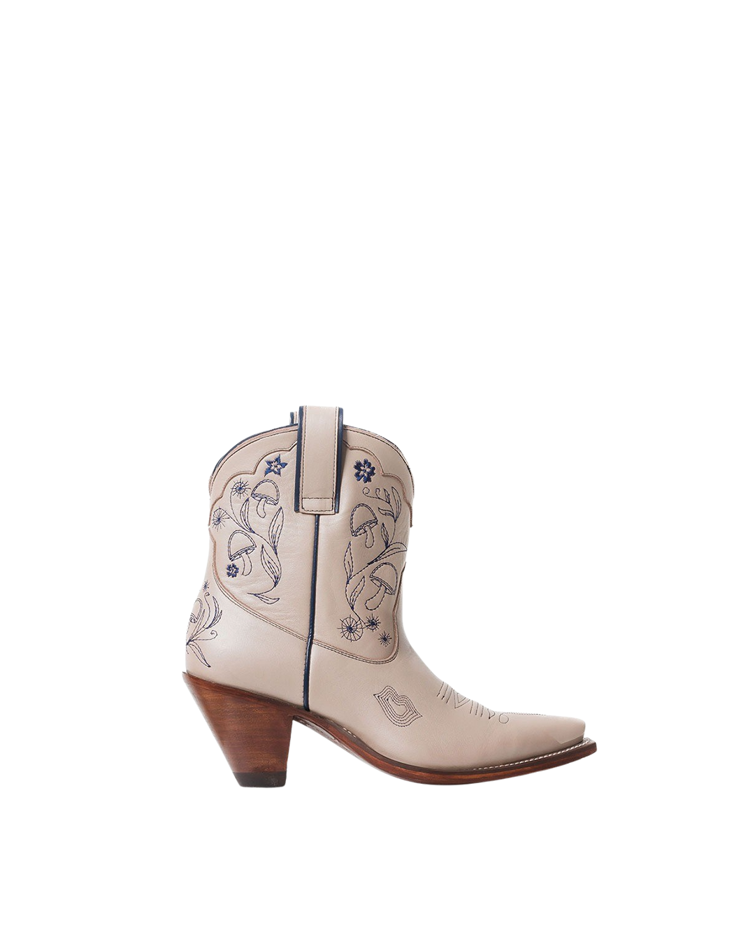 Mystical Boot Mushroom/Navy Women’s Cowboy Boots | Besita Boots