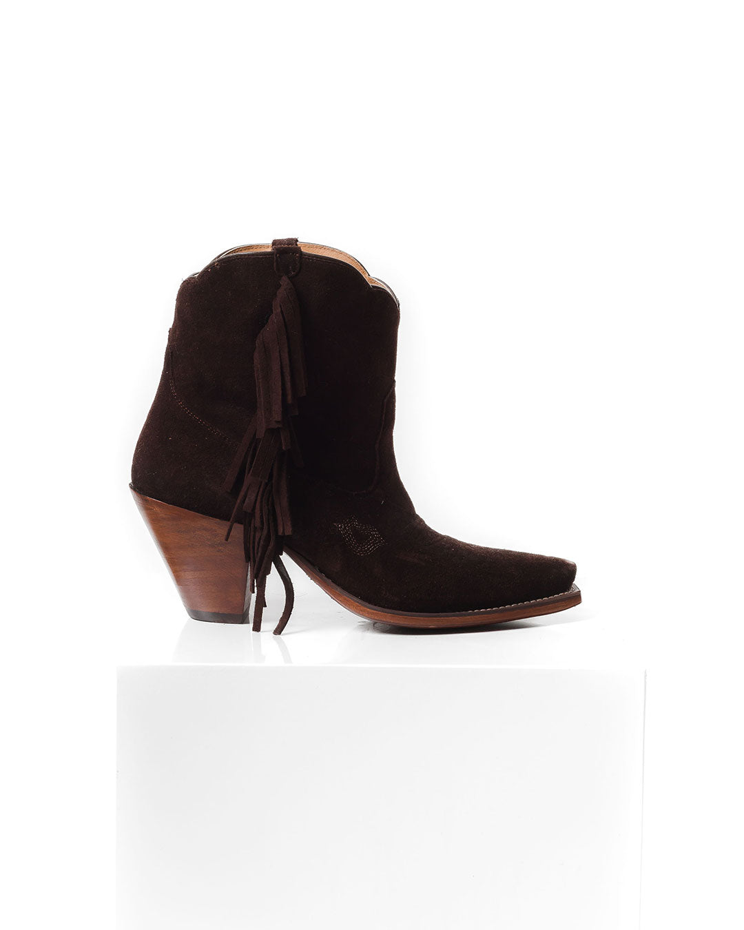 Spirit Boot Chocolate Suede Women’s Cowboy Boots | Besita Boots