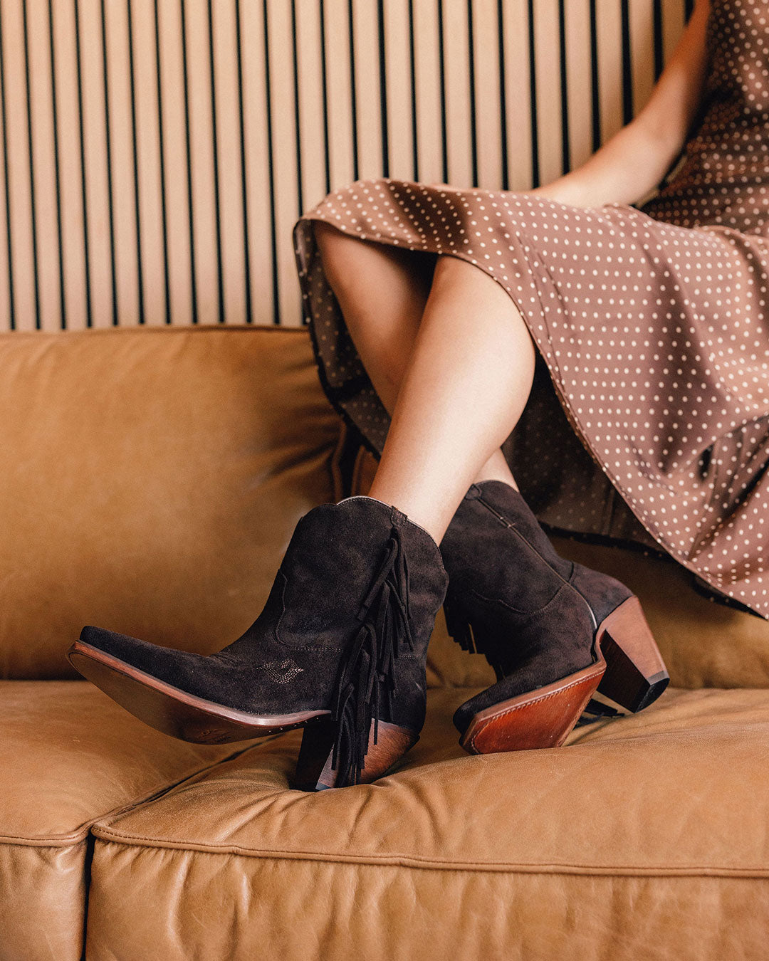 Spirit Boot Chocolate Suede Women’s Cowboy Boots | Besita Boots