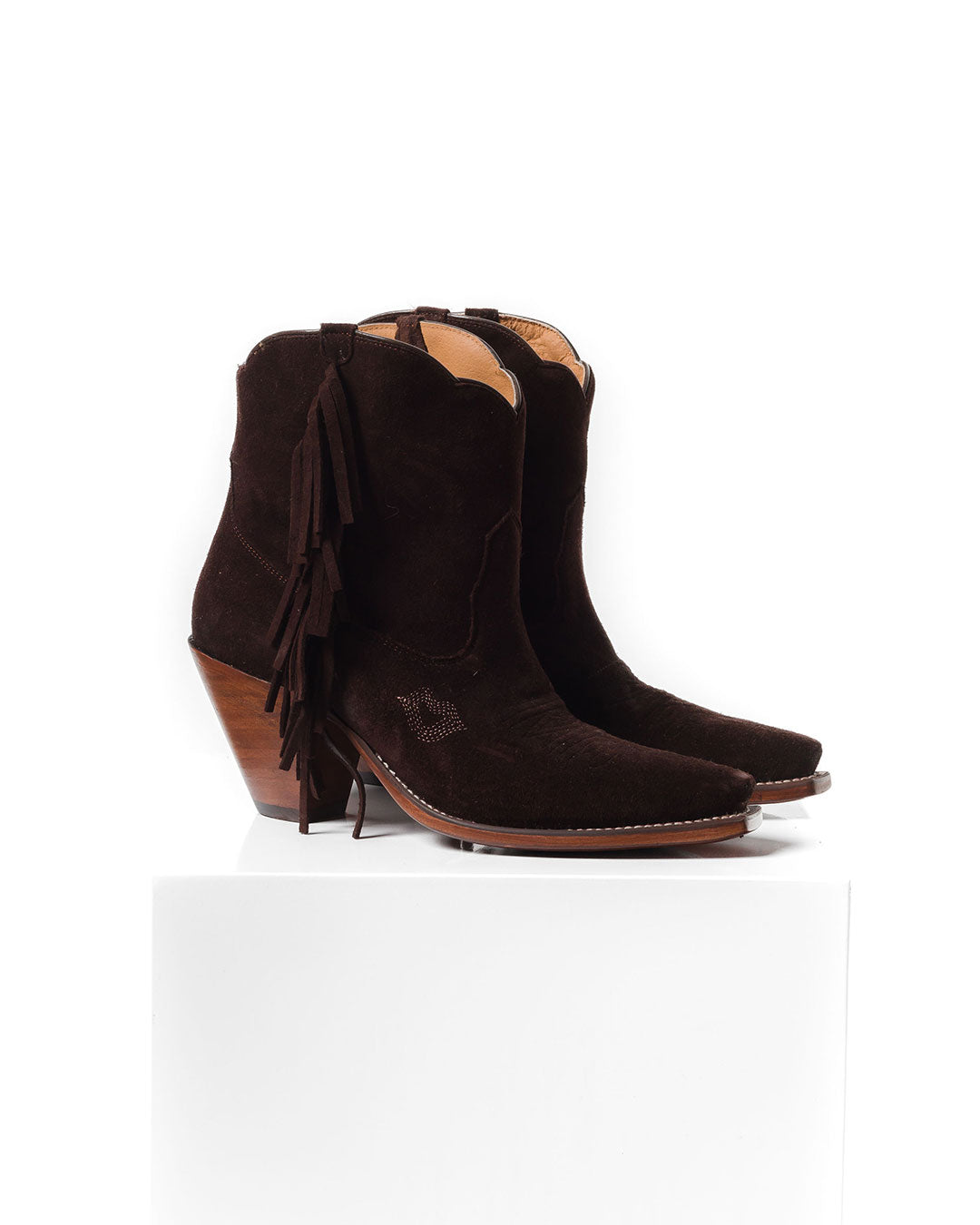 Spirit Boot Chocolate Suede Women’s Cowboy Boots | Besita Boots