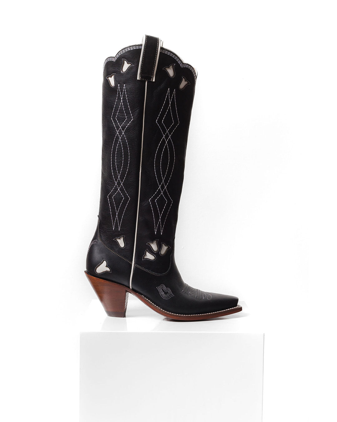 Sunny Boot Black/White Women’s Cowboy Boots | Besita Boots