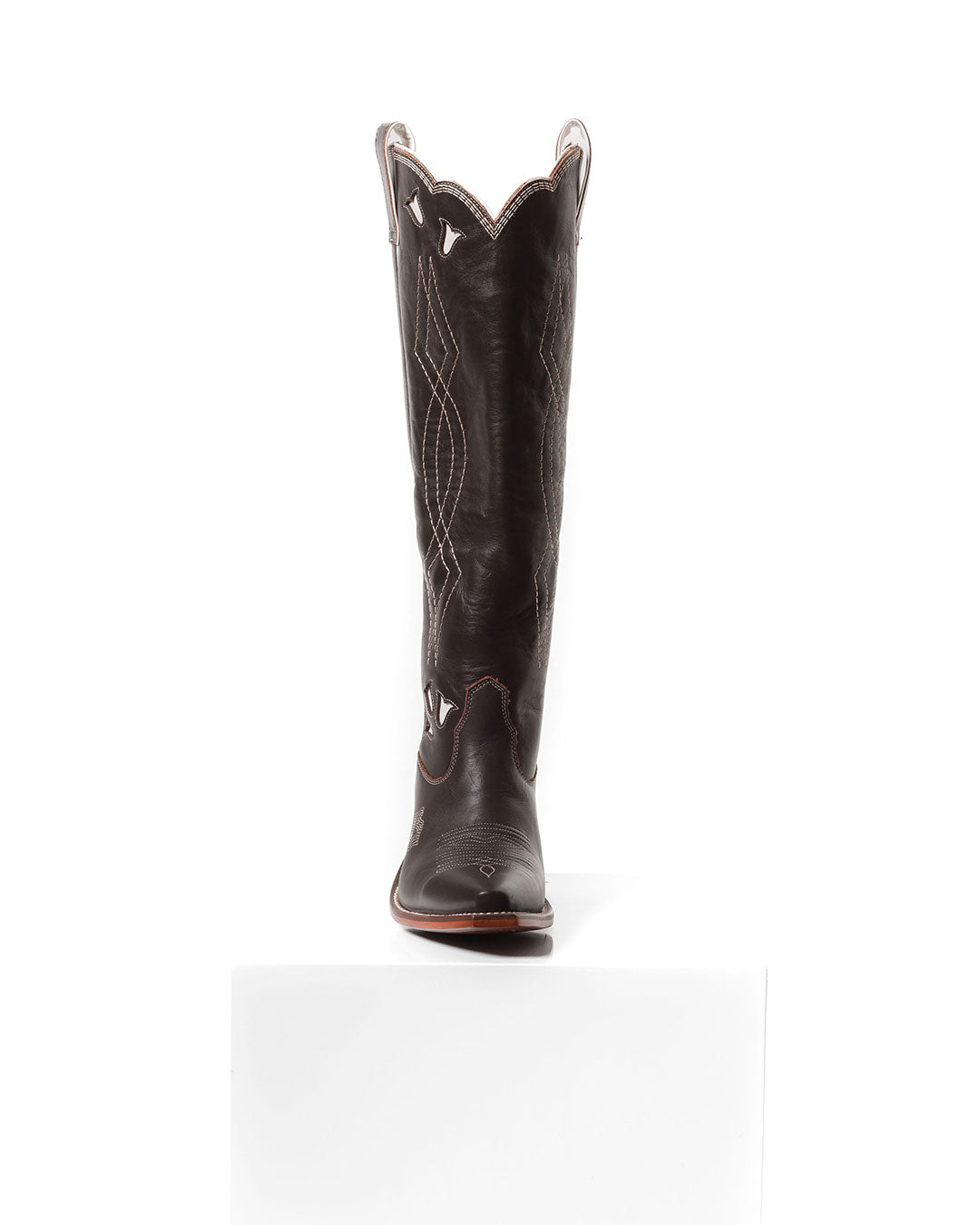 Sunny Boot Chocolate/White Women’s Cowboy Boots | Besita Boots