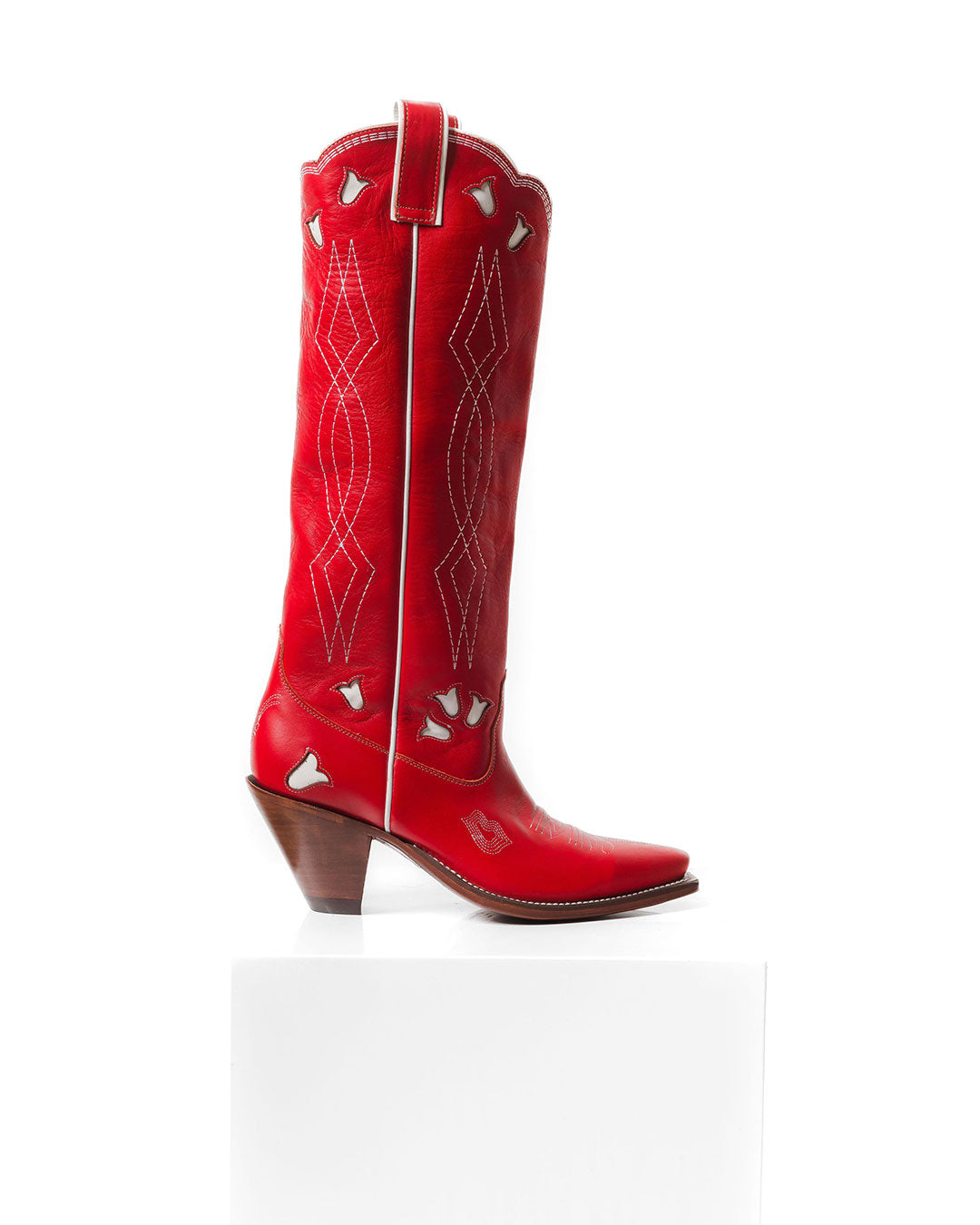 Sunny Boot Red/White Women’s Cowboy Boots | Besita Boots